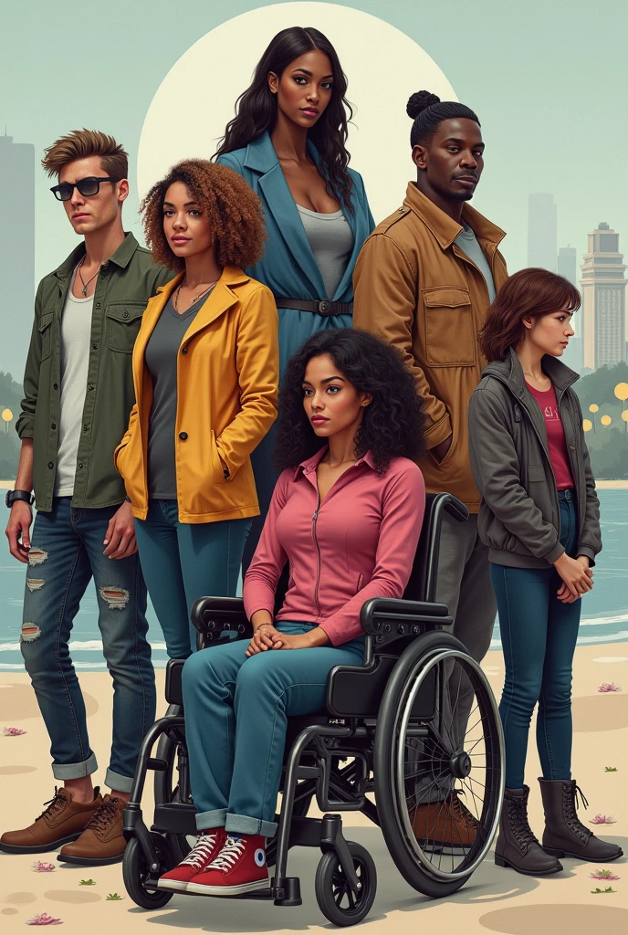 Make a POST with all the disabled characters below, don't put on superhero clothes Bucky( white wolf)- Missing an arm Misty Knight- Bionic arm Cyborg- Lost an arm and both legs, put him in the Oracle wheelchair(Barbara Gordon)- in the wheelchair Professor Xavier - Paraplegic in the wheelchair Karma- bionic leg