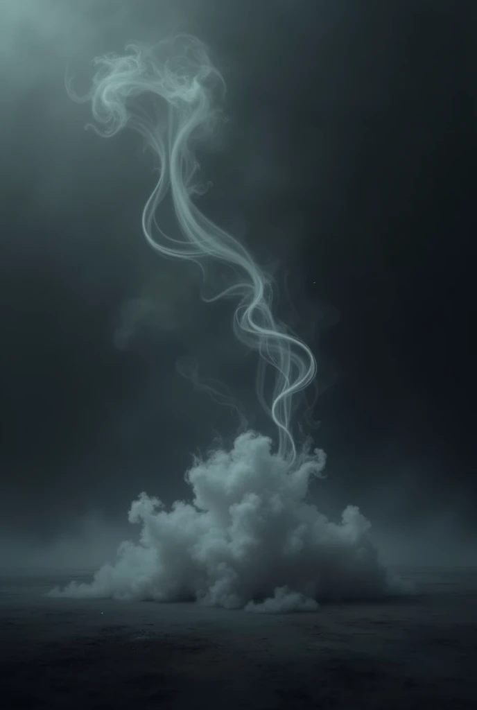 create a dark gray background with light smoke dissipating