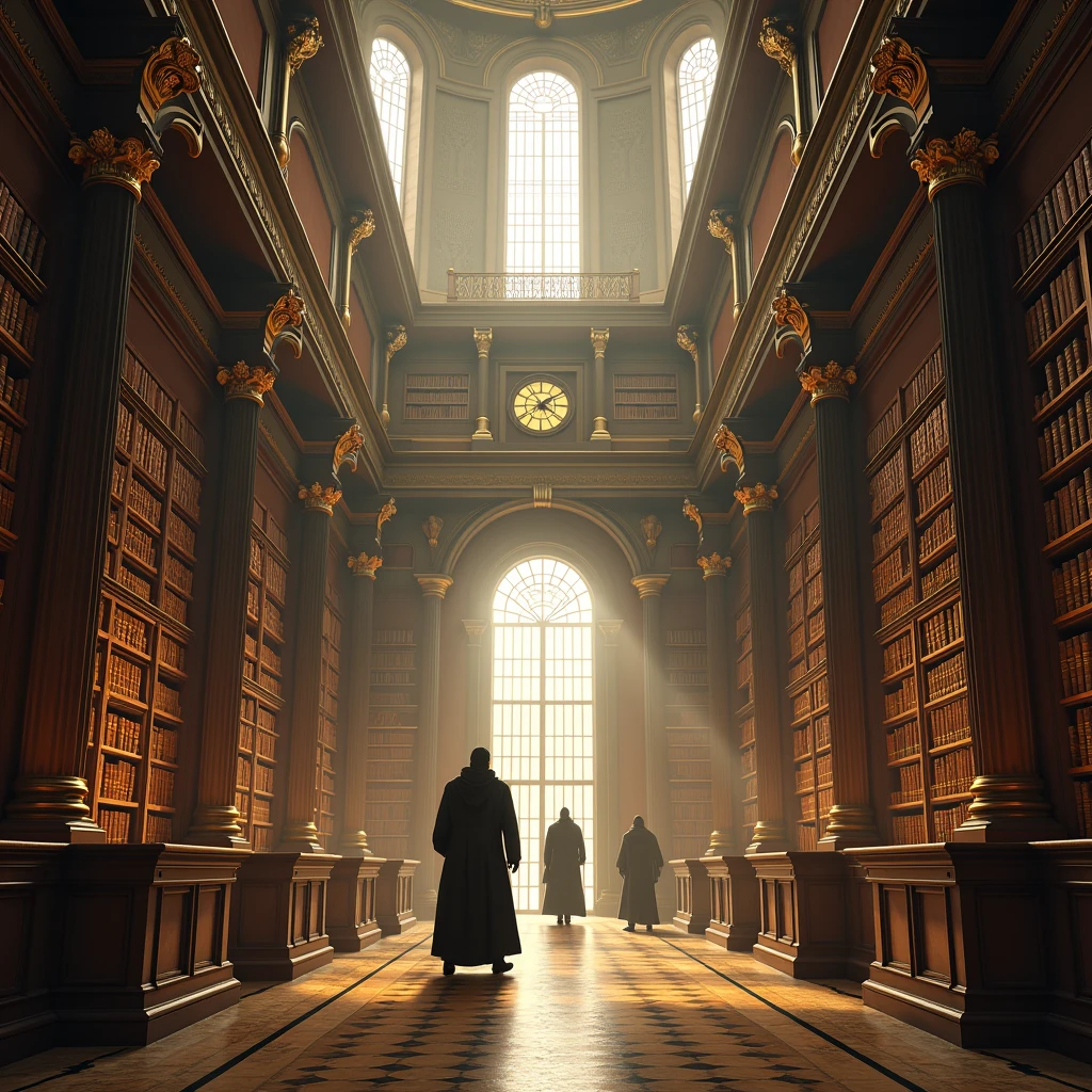The Great Library、Solemn、Beautiful library