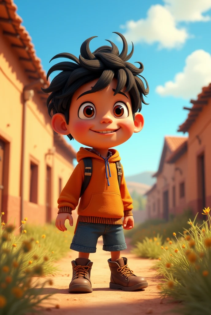 Mateo el Brillante is a Bolivian cartoon character from the Bolivian highlands "anime" in biblical teaching, for children aged 5-7 years