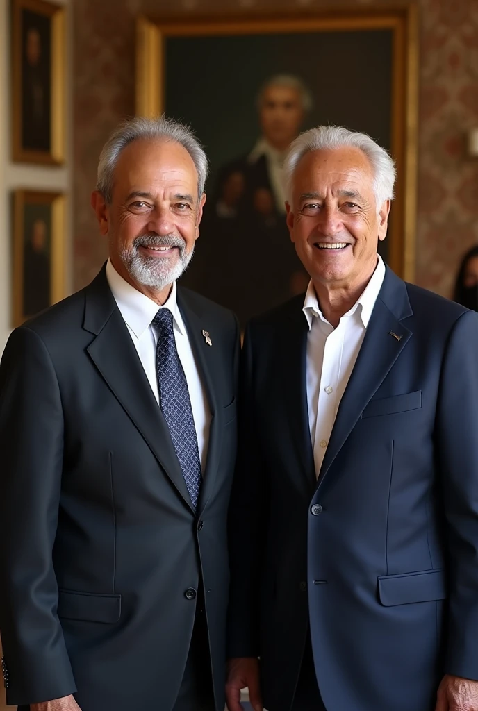 A photo of me and Luis Inácio Lula da Silva