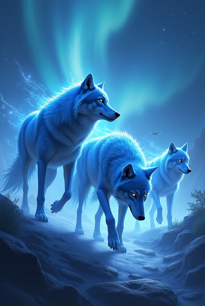 the craze with blue wolves