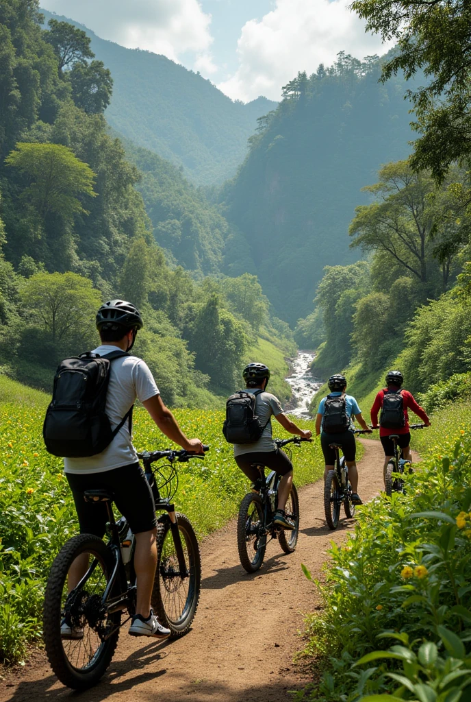 Guided electric bike tour in Boquete Chiriqui Panama 