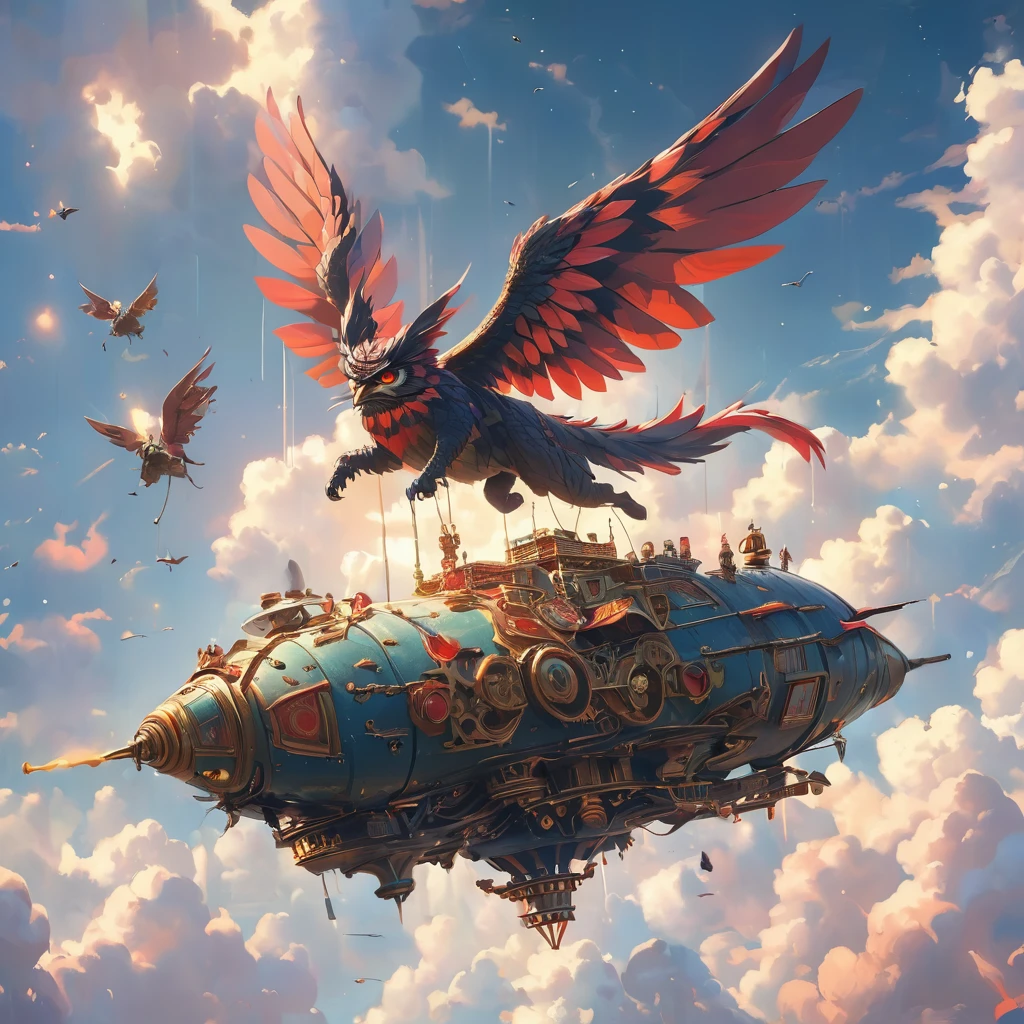 mechanical、Flying objects、Winged Machine、small
