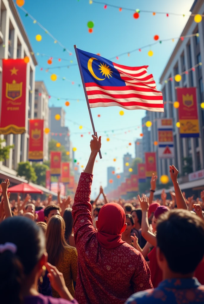 (photorealism:1.2), happy independence day malaysia

