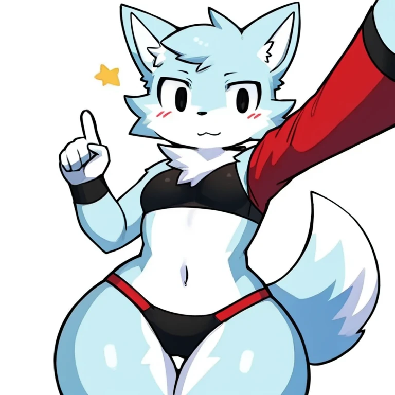 White fur, Wolf, anthro, furry, 独奏, simple art ,,( wide hips:1.2) ,Look at the camera,cheongsam
