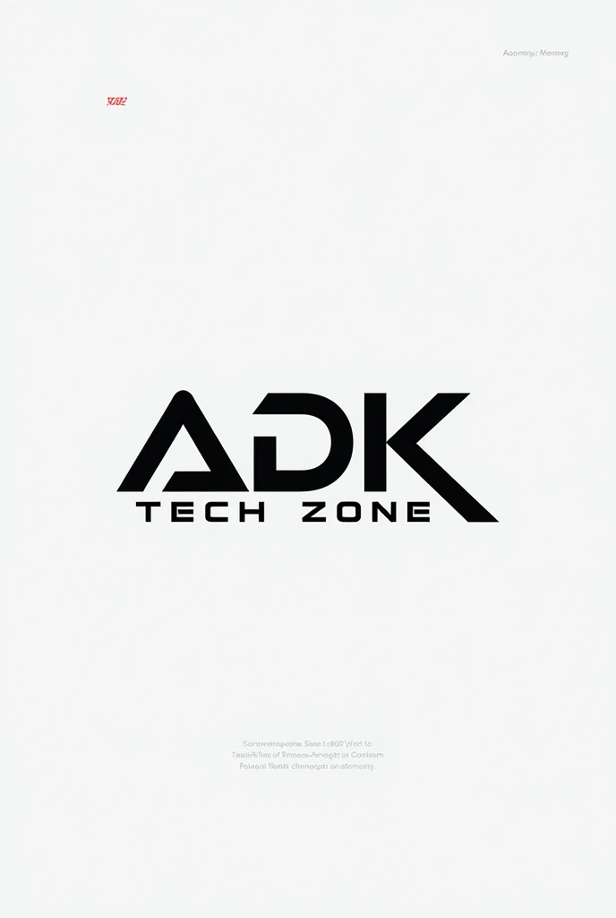 Adk tech zone logo for YouTube tech channel 