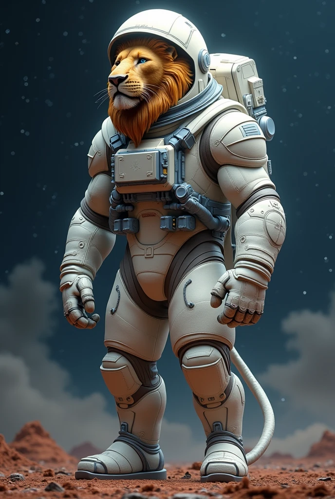 Astronaut lion
