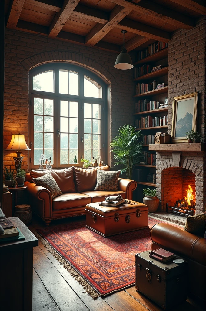 Living room of an adventurer, 90s