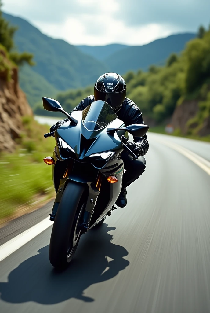 Riding the Yamaha R1M