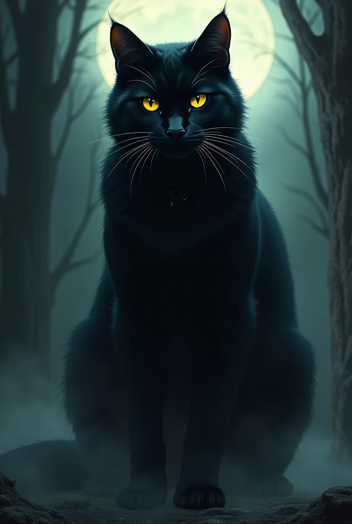 Dark cat