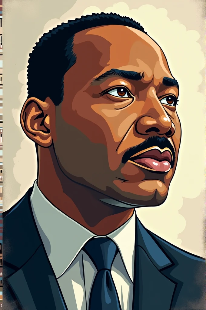 Martim luther king anime PARA PERFIL