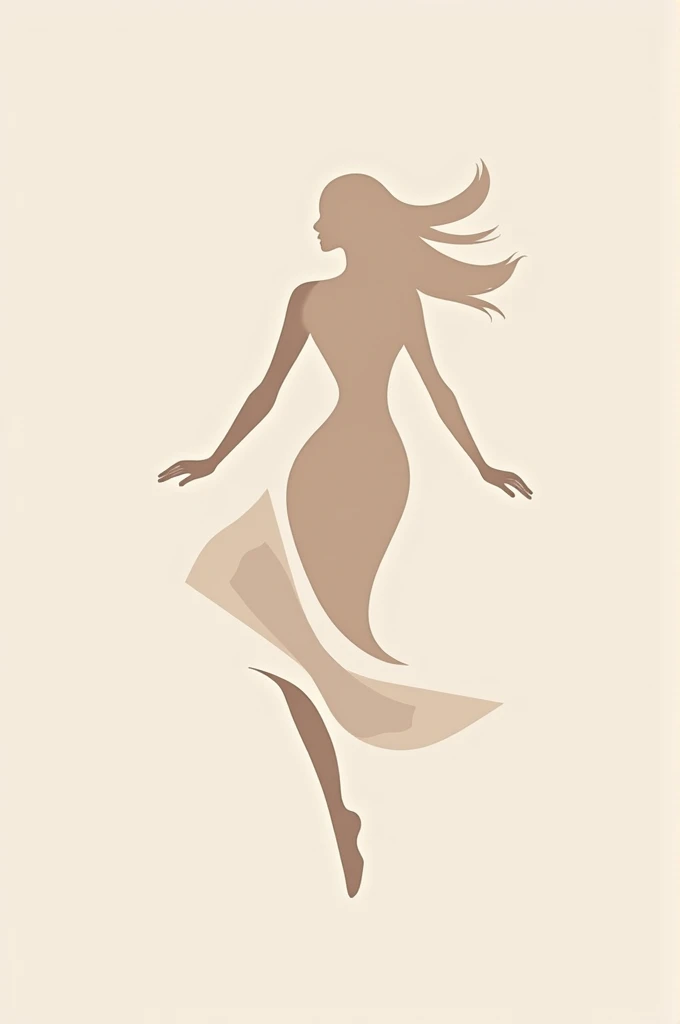 Create a logo for an female fashion business called evolving woman 