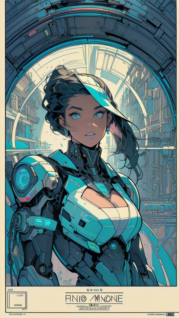 (((masterpiece, highest quality))),(((solo:1.2))),(((1girl:1.2))),32k wallpaper, very detailed, poster, vintage science fiction,(((((geometric cinematic movie poster))))), ((((bauhaus)))),(((abstract))),((((mid century modern)))),(((((portfolio))))),(((((Close-up))))),(((((bust up))))),((((more various angle)))),(((highlight))),(((complete. detailed face))),(((Extremely talented))),(((most complecated machine))),(((Overall colorfully))),((((((Absolutely simple background)))))),(((80's vintage))),vaporwave,(((((detailed futuristic machine))))),(((Cleavage))),(((transform))),(((hybrid voltage engine))),(((domestic coloring)))