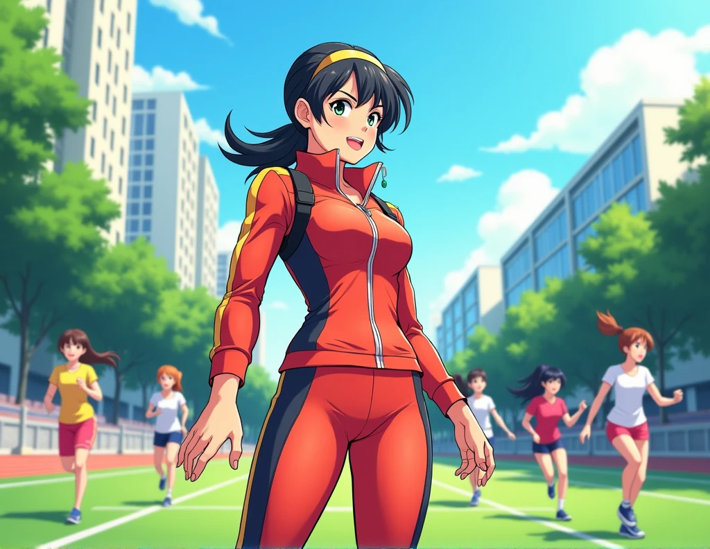 anime: high school teacher physical education teacher