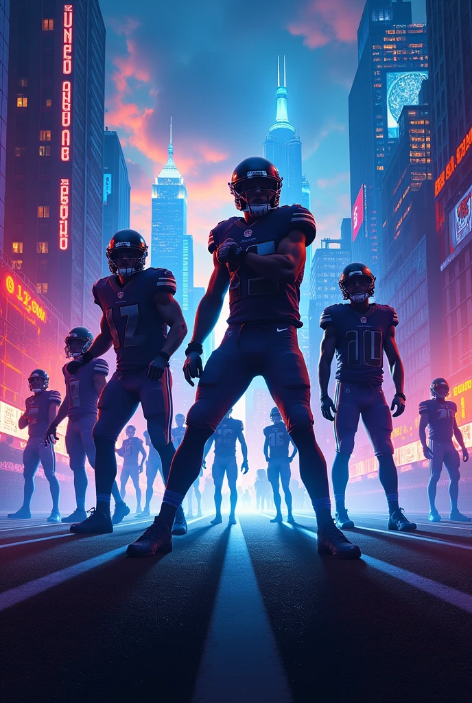 Advertisement announcing the new NFL season in 2024.