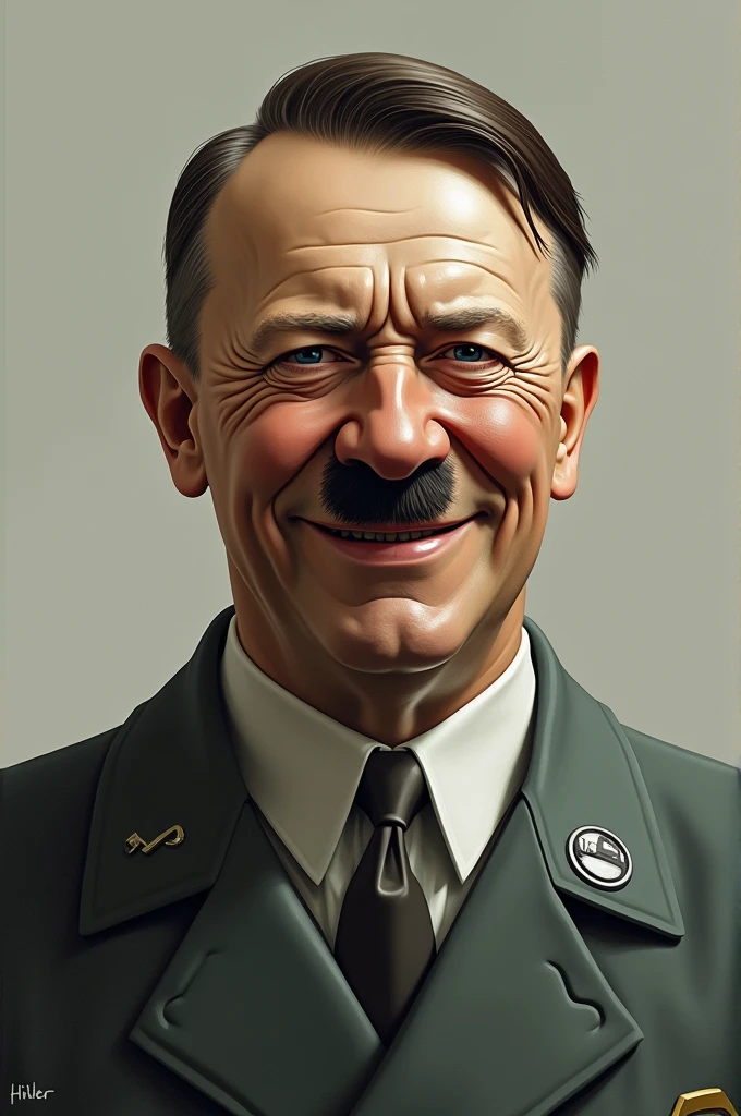 Create Hitler smiling