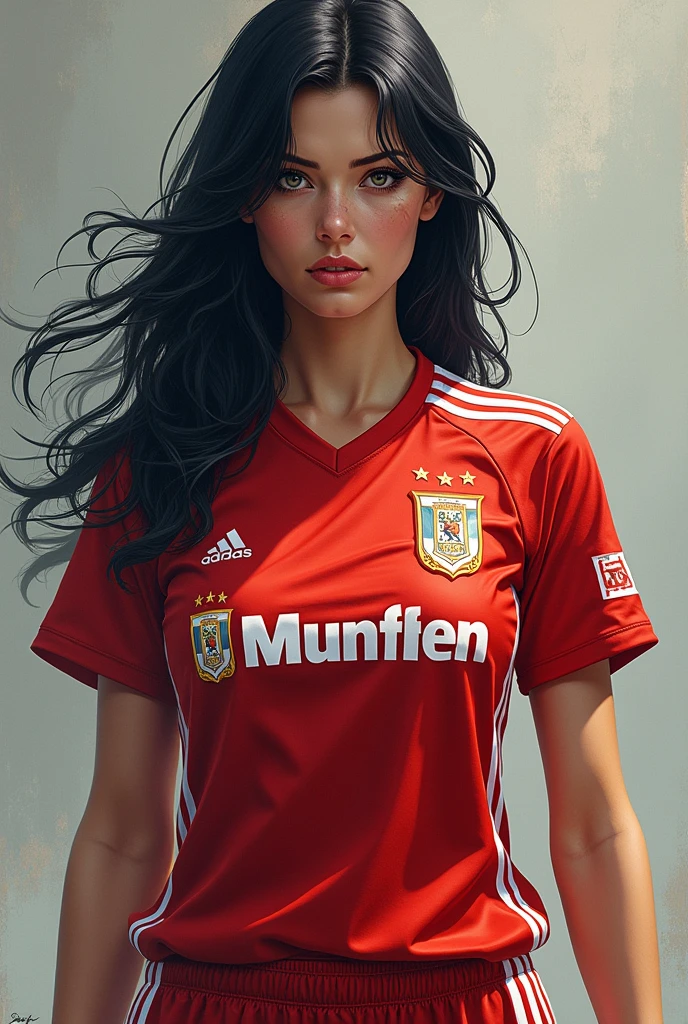 Kujou alisa Mikhailovna wearing bayren munchen