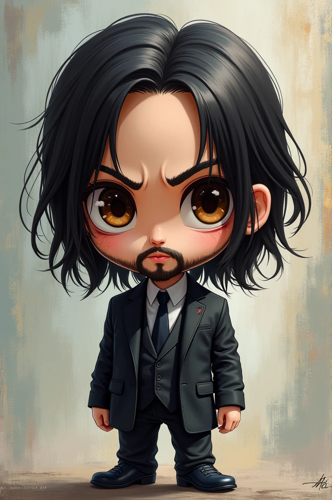 full body john wick as a chibi man, impressionist portrait,
impressionist painting, by Konstantin Razumov, Pierre-Auguste Renoir,
textured paint, detailed, realistic portrait, fine art, ultra high
quality model, masterpiece, sharp focus, depth of field, unreal engine,
perfect composition, digital art on
Pixiv Fanbox, artstation, 8k, hdr