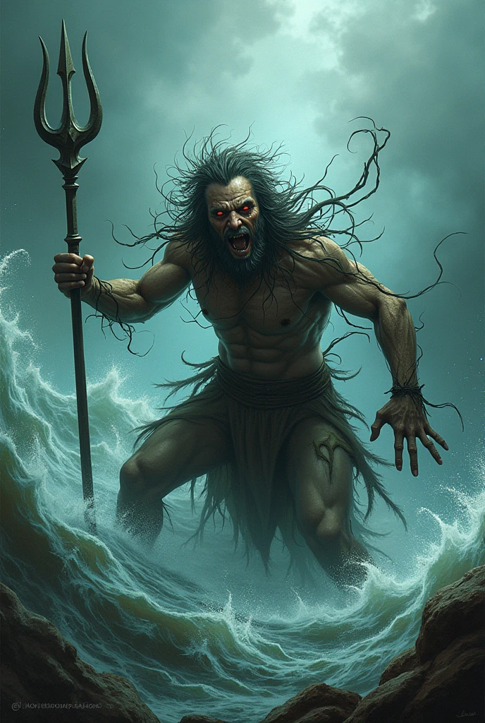 Crazy Chicken, paranoid madman with a Poseidon