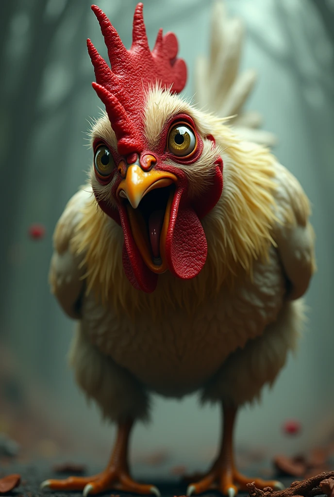 Crazy Chicken, paranoid crazy