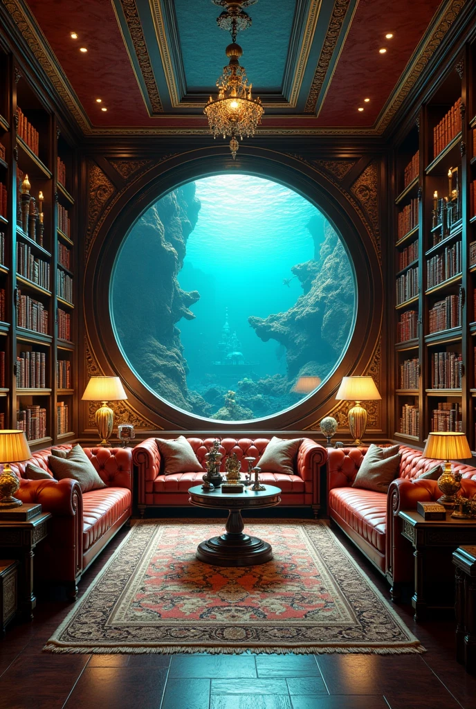 Captain Nemo's living room