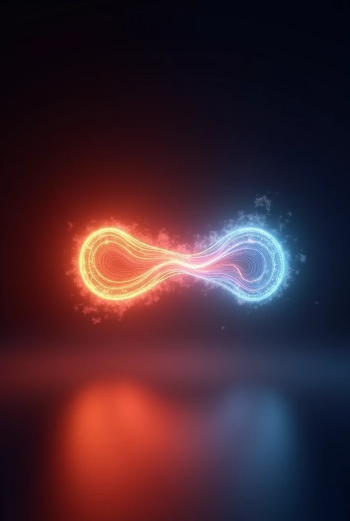 Make an image of a thermal energy transfer, from a body of higher temperature to a lower one.]
