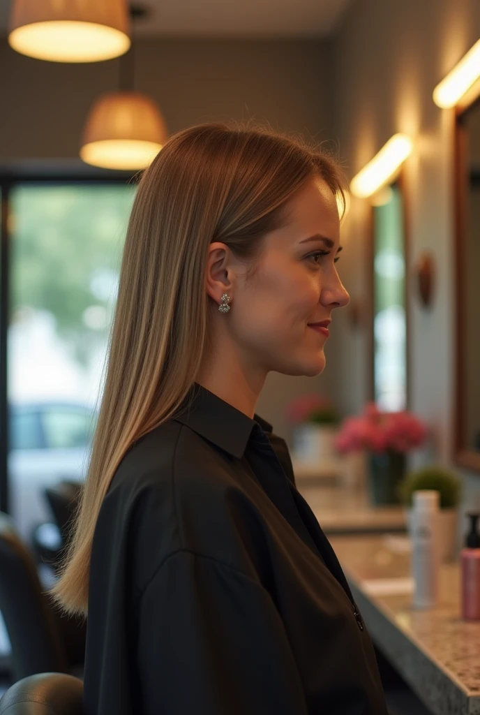 create a women's haircut salon video to boost on google ads