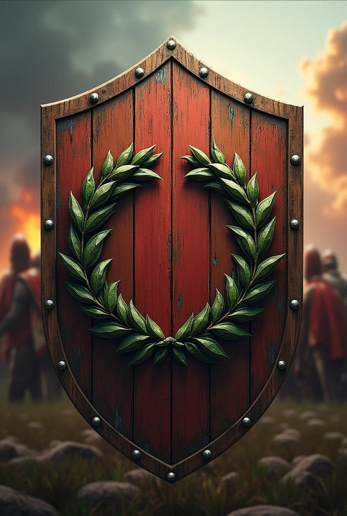 Laurel shield for team