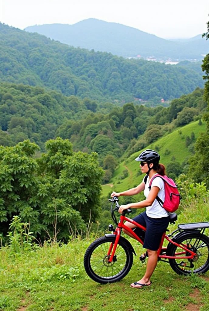 Tour offered by an electric bicycle rental service store with the name ebike boquete located in Boquete Panama
