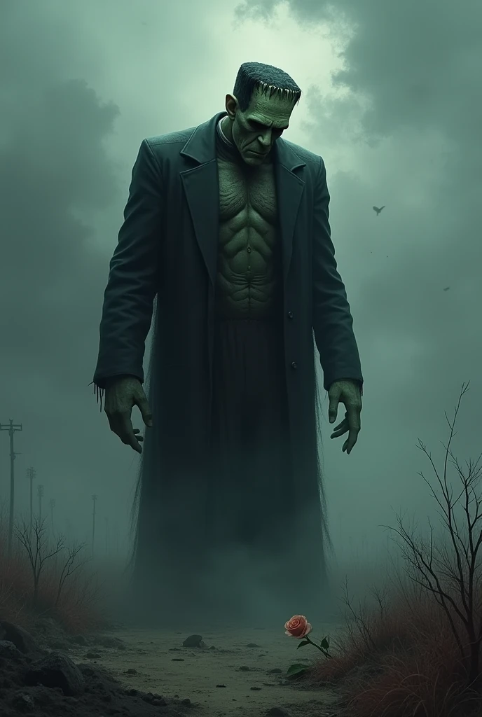 Frankenstein sad
