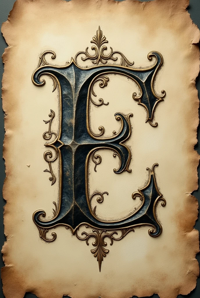 Give me the initials NOW with an old font