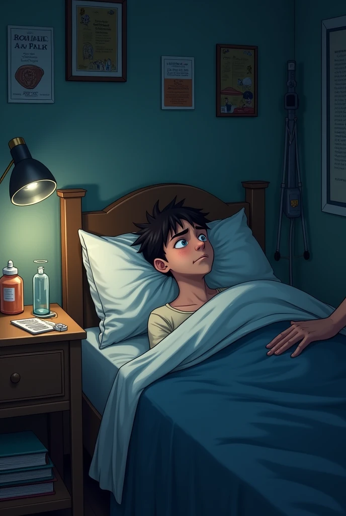 A high school boy falls ill with a mysterious illness