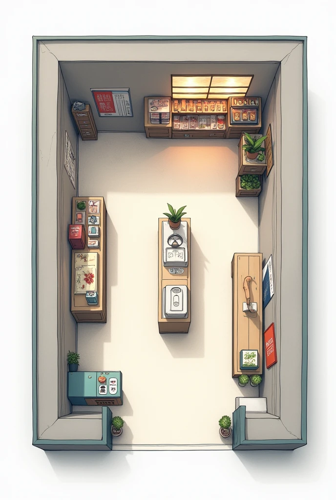 8x5 store plan