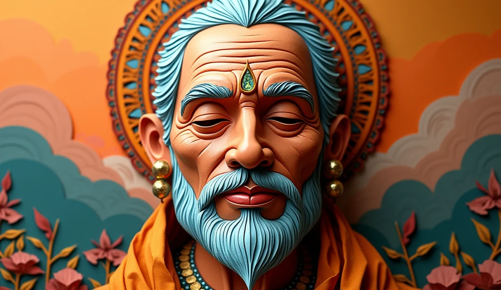 Indian paper face