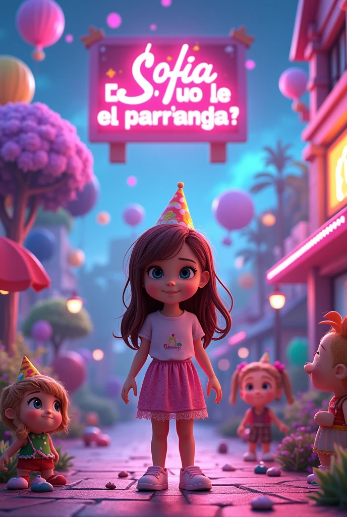 Create Vicente&#39;s birthday invitation for Sofia with Roblox theme in Spanish