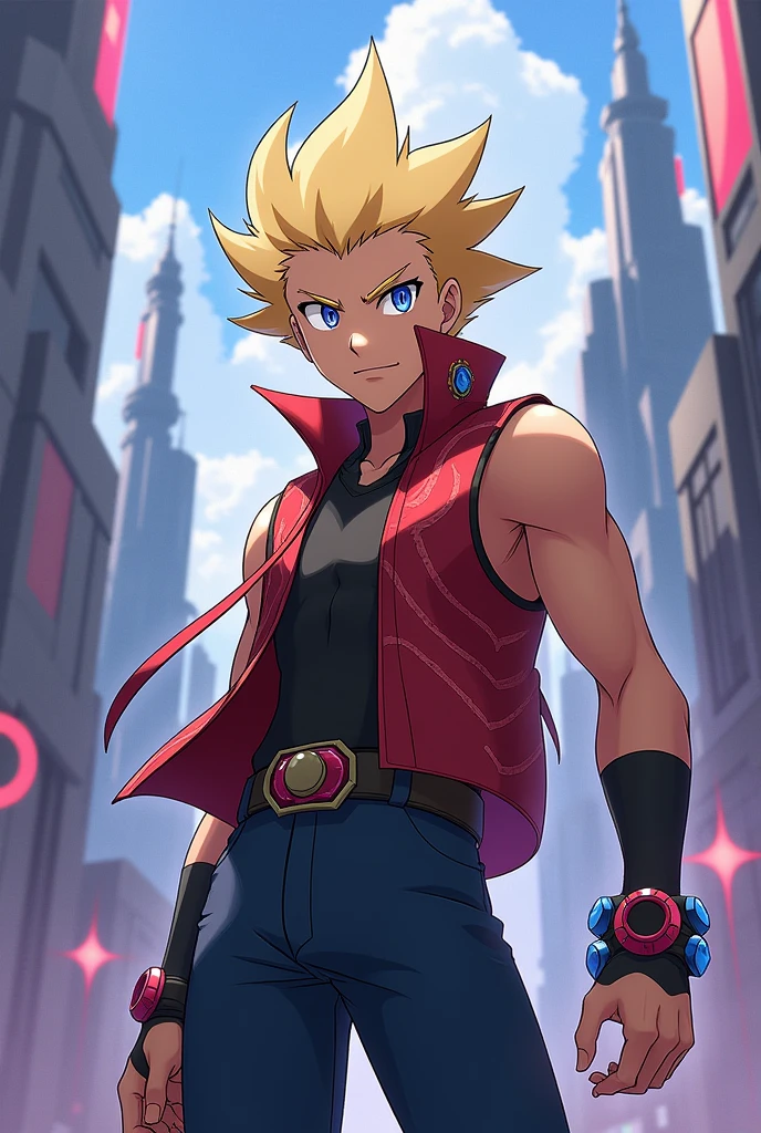 Raihan character from pokemon sword and shield