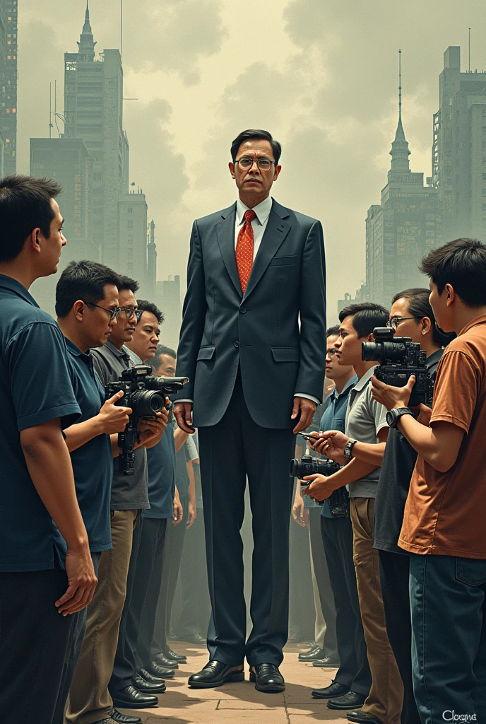 Make a meaningful 2d drawing showing The relationship between the Philippine government and Philippine Media.