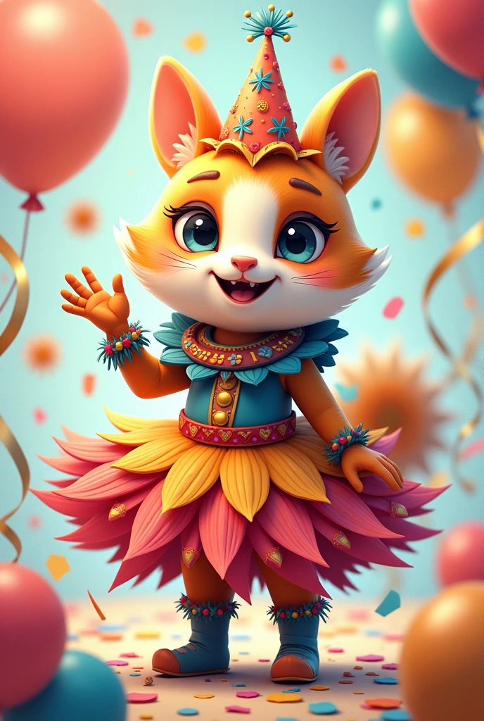 birthday party invitation costume