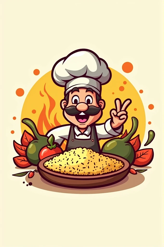 Create chicão couscous logo