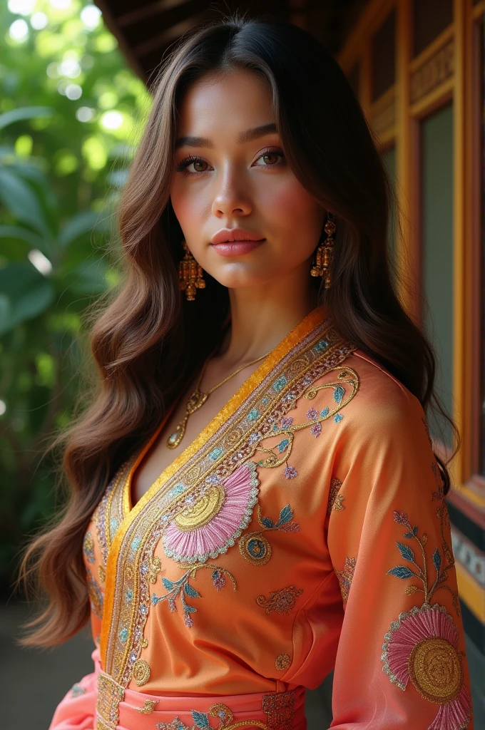 Ariana Grande in Thai dress
