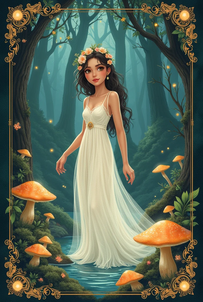 an invitation to Paula&#39;s 25th birthday. fantasy party theme
