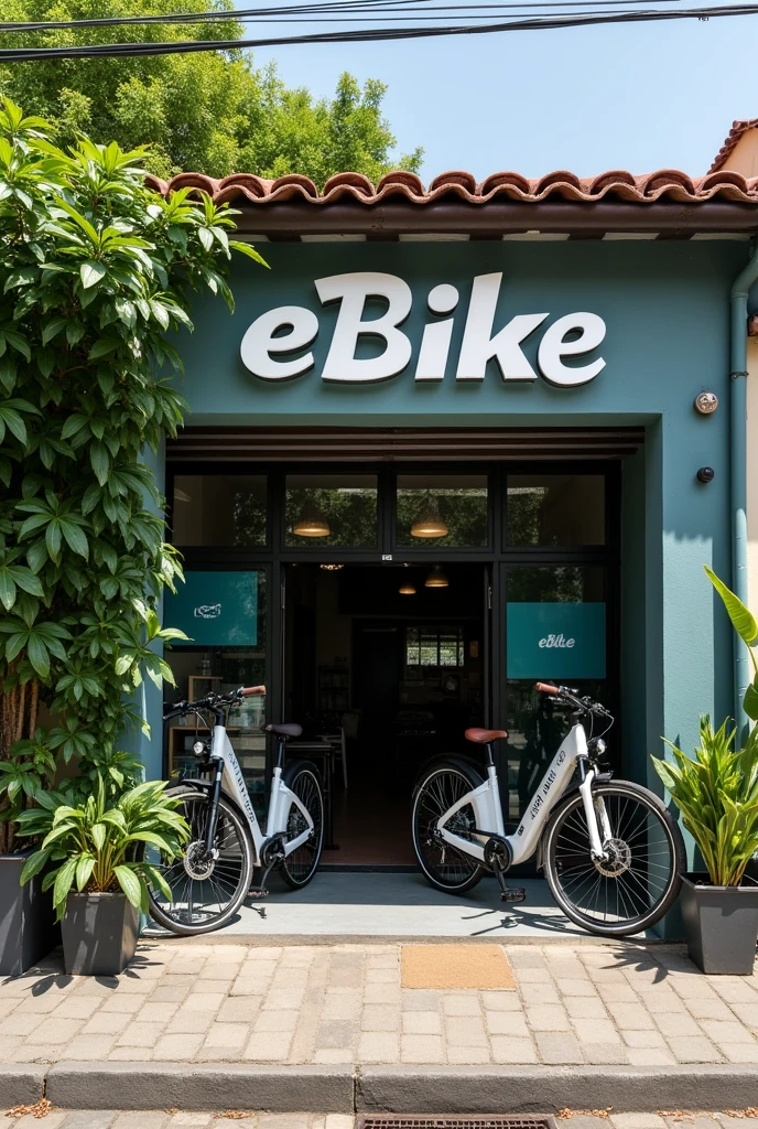 Electric bike rental service store with the name ebike boquete located in Boquete Panama