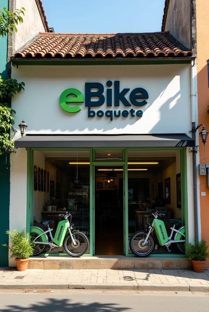 Electric bike rental service store with the name ebike boquete located in Boquete Panama