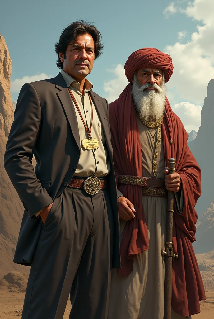 Imran khan and sher afzal marwat