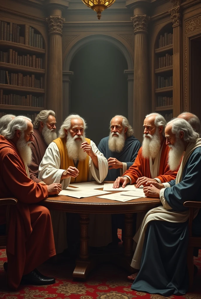 8 philosophers together 