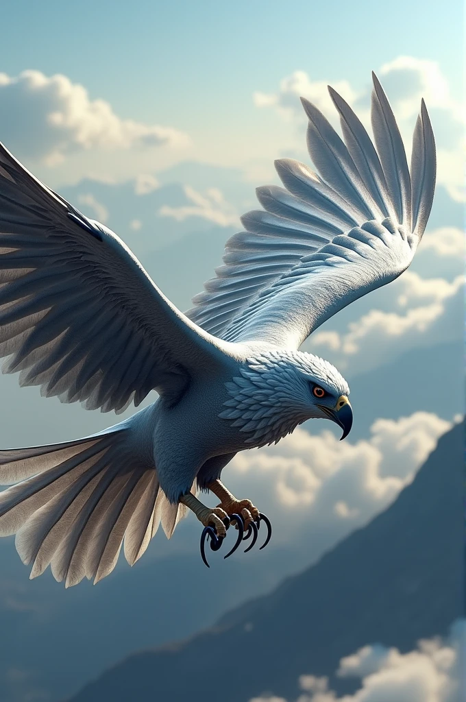A silver eagle 