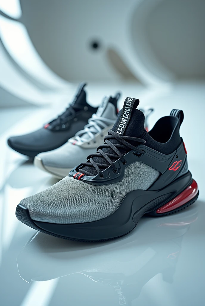 GIVE ME INNOVATIVE PHOTOS OF THE DESIGN AND CONSTRUCTION OF SNEAKERS