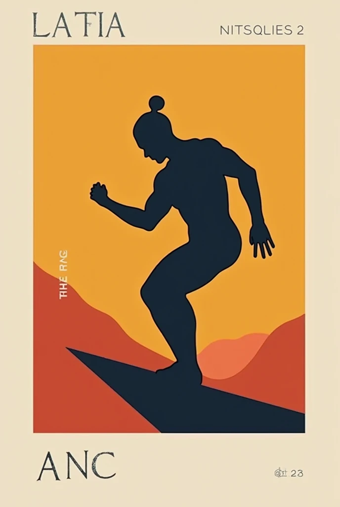 A simple but striking design, like an icon that has a workout vibe or help challenges for an Instagram story highlight