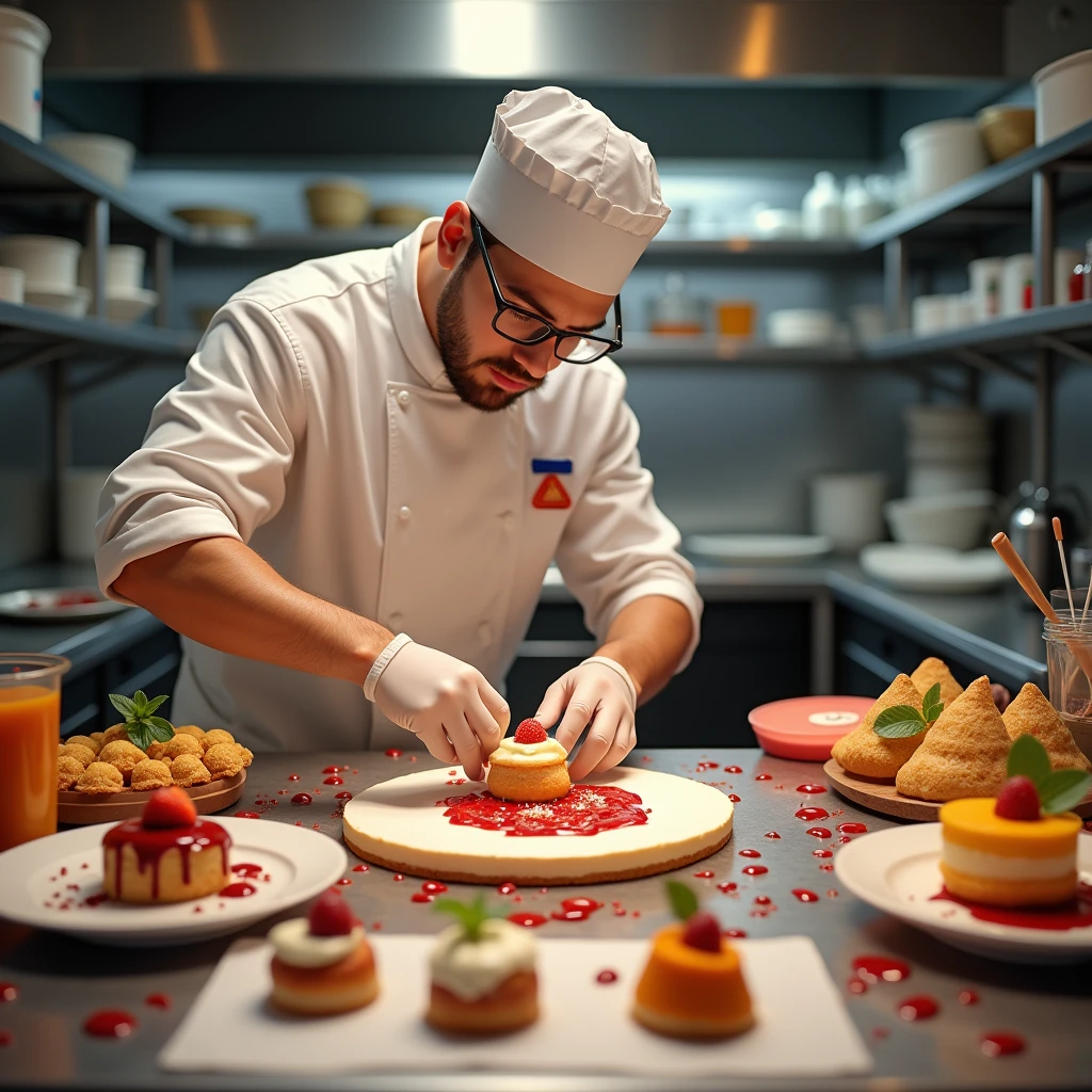 Something that represents Creating unique and addictive desserts using premium ingredients and advanced techniques to offer an unforgettable sweet experience.